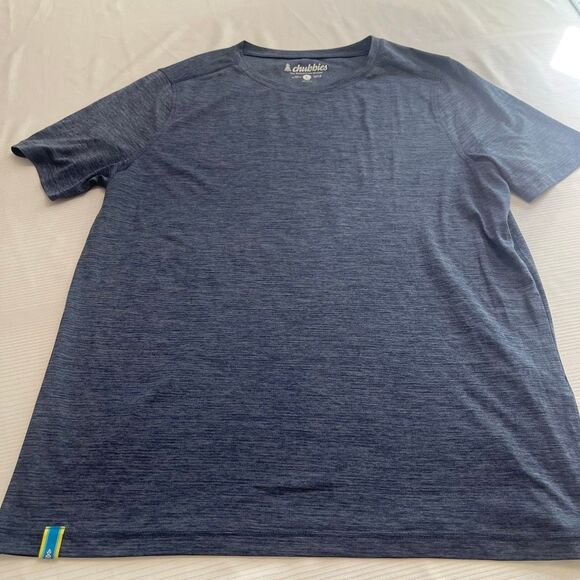 Lot Of 2 Chubbies Short Sleeve Ultimate Tee Performance T-Shirt Sz Large - Picture 4 of 8